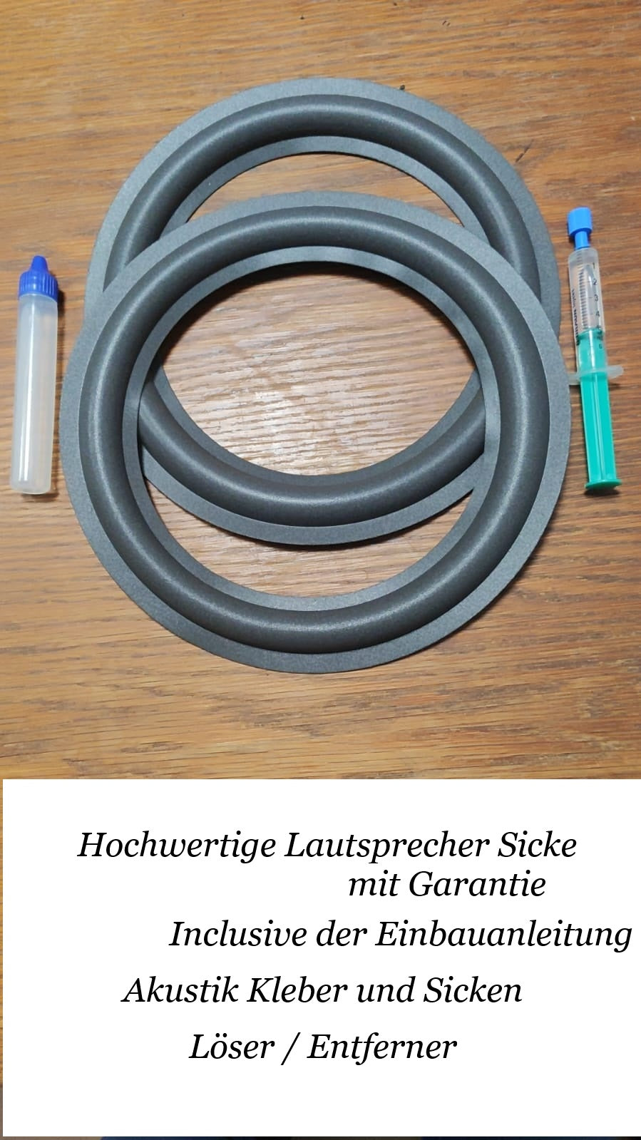 HD 318 Hochwertiges Mittelton Schaumgummi Lautsprecher Sicken Set mit Garantie 238